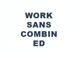 Work Sans with Display Fonts for High-Contrast Responsive Interfaces